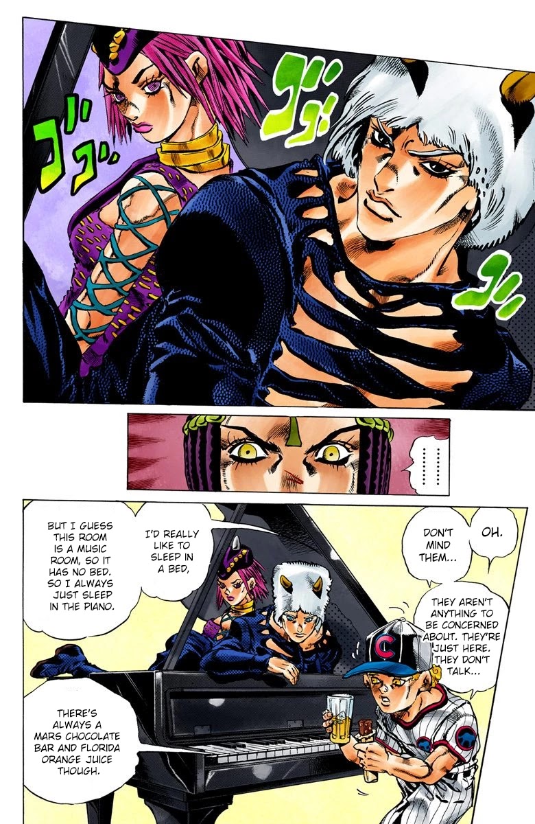 JoJo's Bizarre Adventure Part 6 - Stone Ocean (Official Colored) chapter 24 page 10