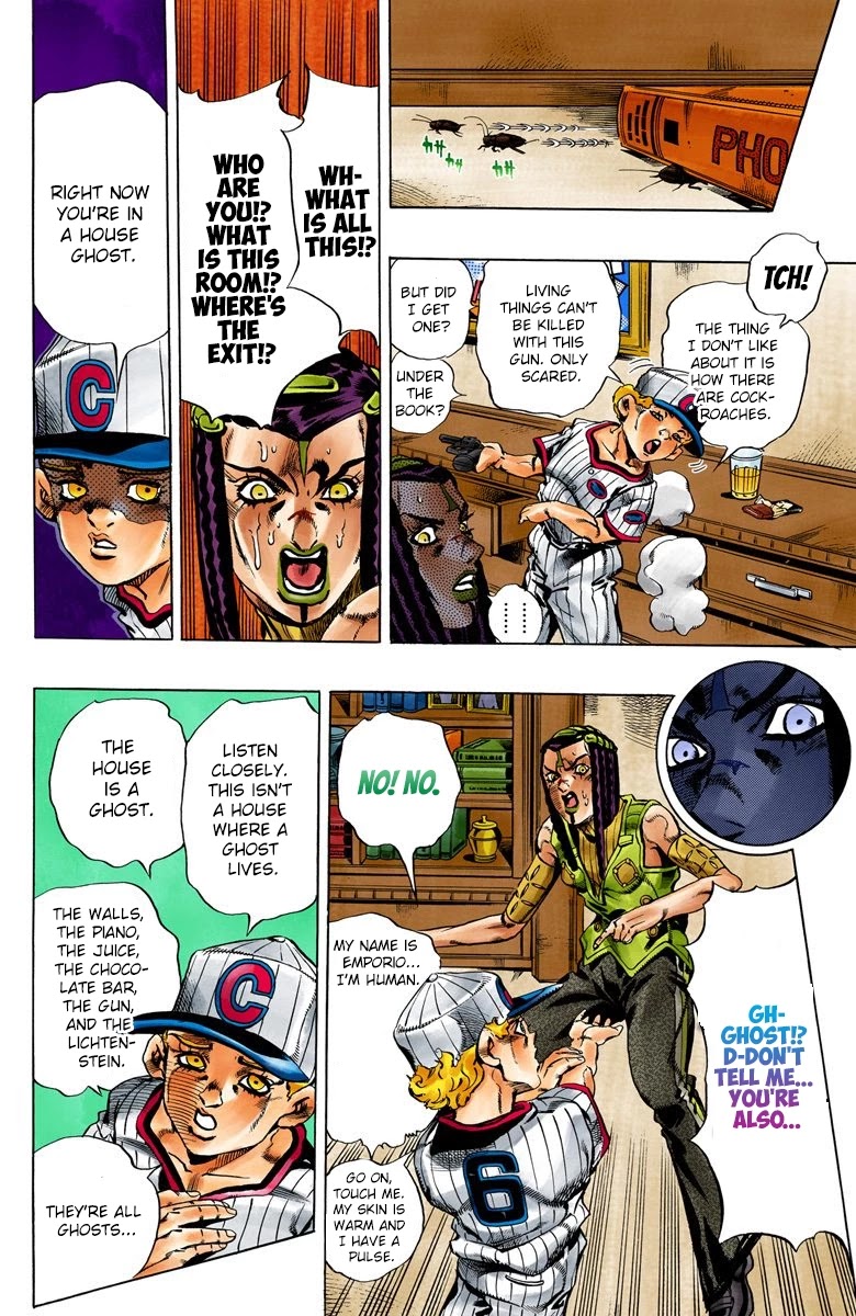 JoJo's Bizarre Adventure Part 6 - Stone Ocean (Official Colored) chapter 24 page 12