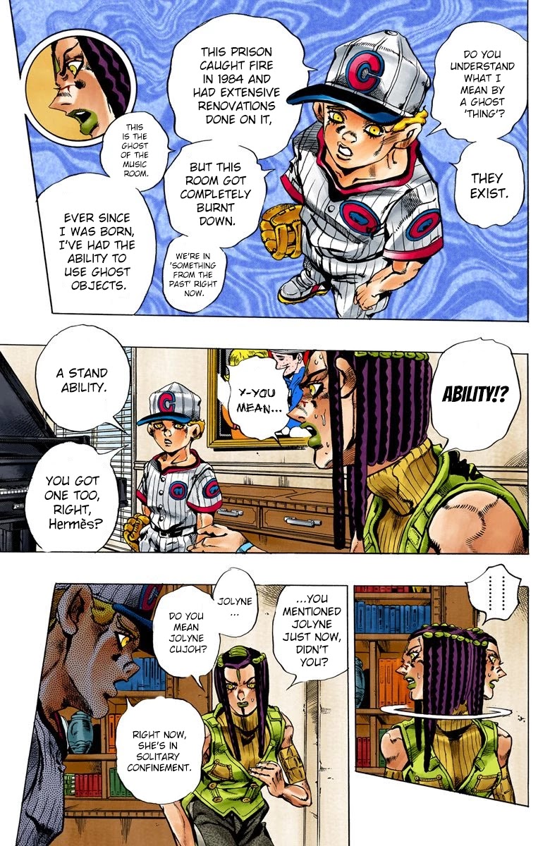 JoJo's Bizarre Adventure Part 6 - Stone Ocean (Official Colored) chapter 24 page 13