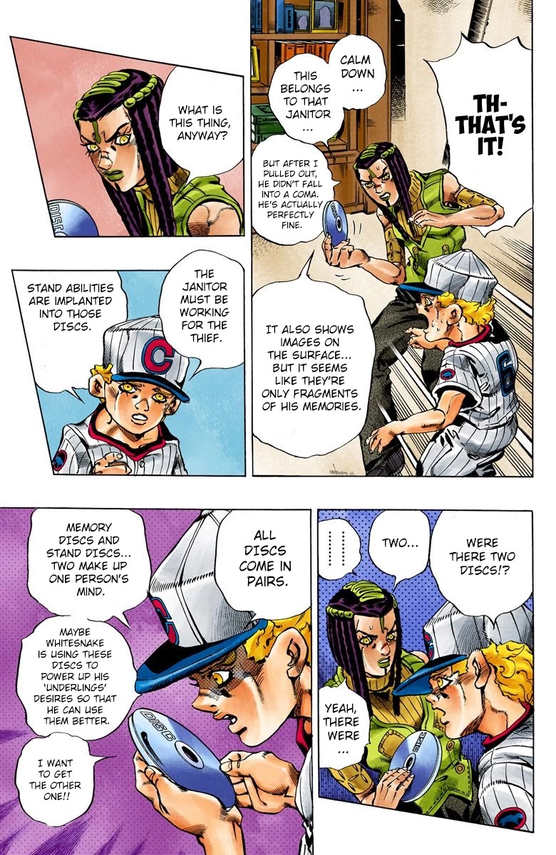 JoJo's Bizarre Adventure Part 6 - Stone Ocean (Official Colored) chapter 24 page 15