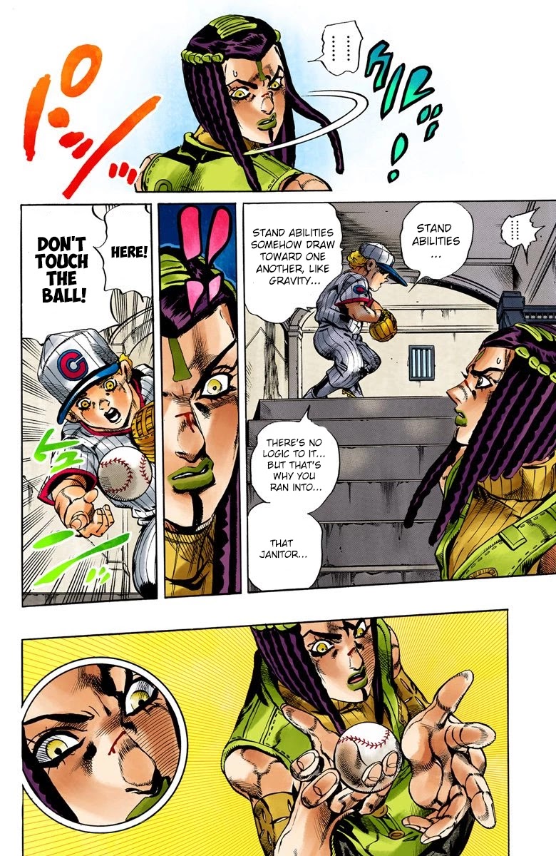 JoJo's Bizarre Adventure Part 6 - Stone Ocean (Official Colored) chapter 24 page 5