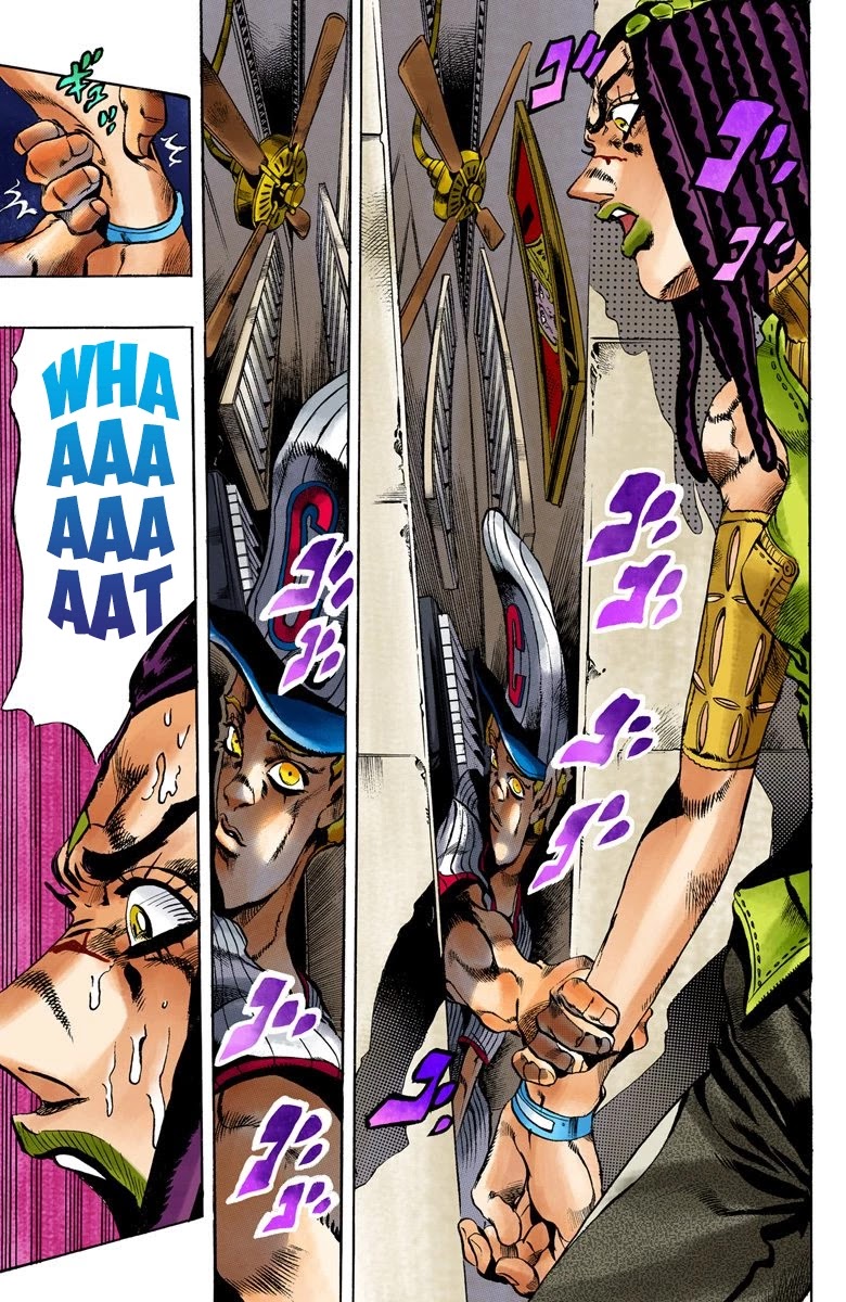 JoJo's Bizarre Adventure Part 6 - Stone Ocean (Official Colored) chapter 24 page 8