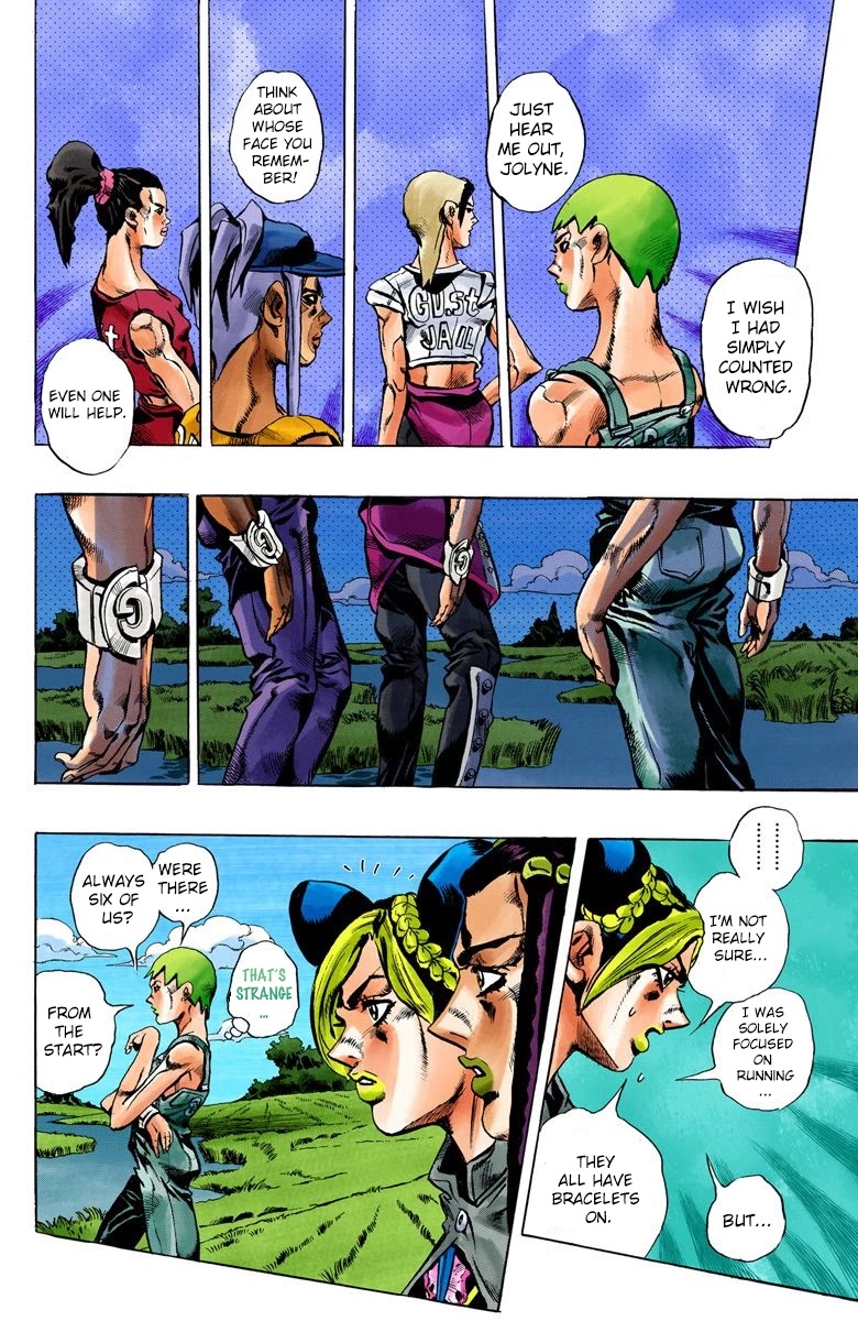 JoJo's Bizarre Adventure Part 6 - Stone Ocean (Official Colored) chapter 27 page 15