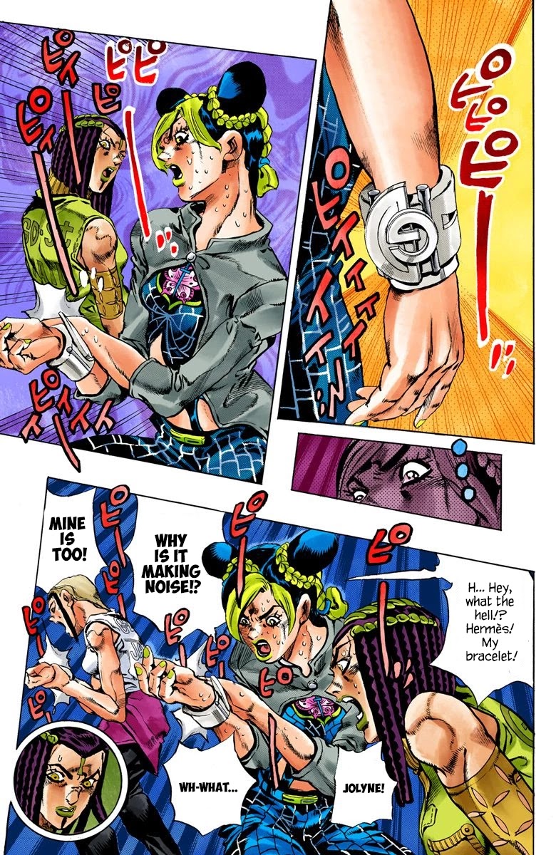 JoJo's Bizarre Adventure Part 6 - Stone Ocean (Official Colored) chapter 27 page 18