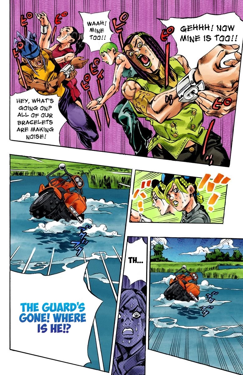 JoJo's Bizarre Adventure Part 6 - Stone Ocean (Official Colored) chapter 27 page 19