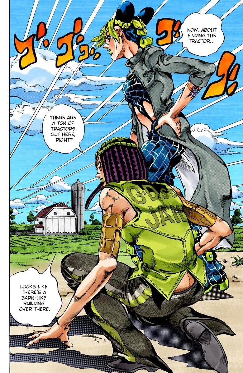 JoJo's Bizarre Adventure Part 6 - Stone Ocean (Official Colored) chapter 27 page 3