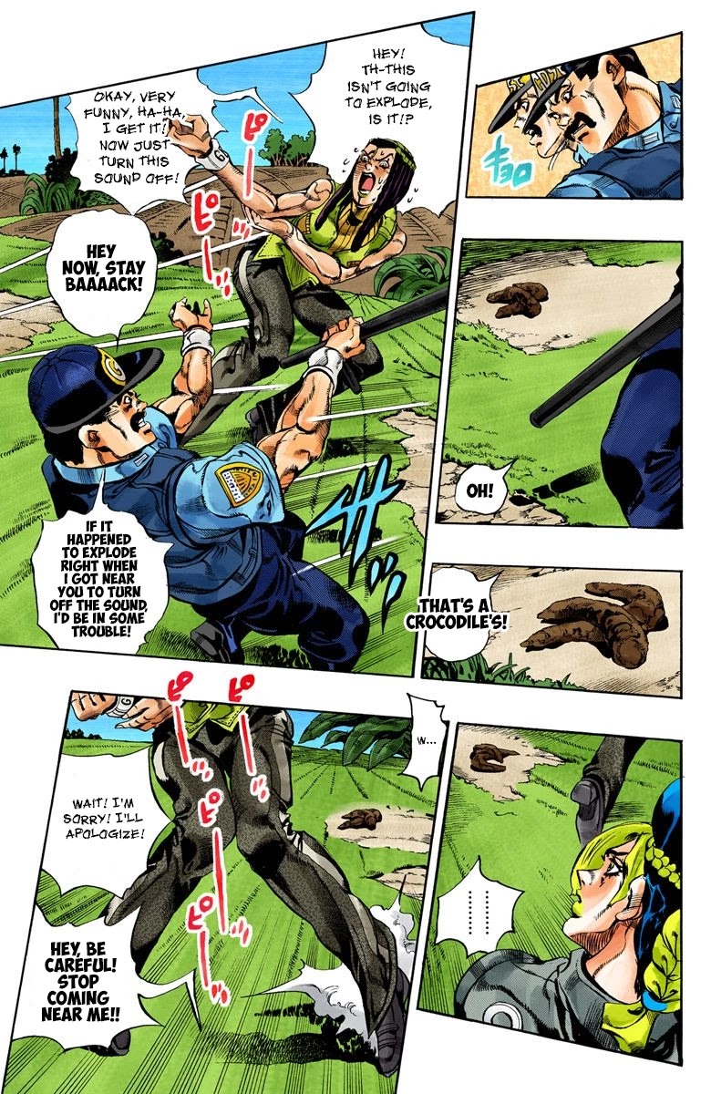 JoJo's Bizarre Adventure Part 6 - Stone Ocean (Official Colored) chapter 27 page 6