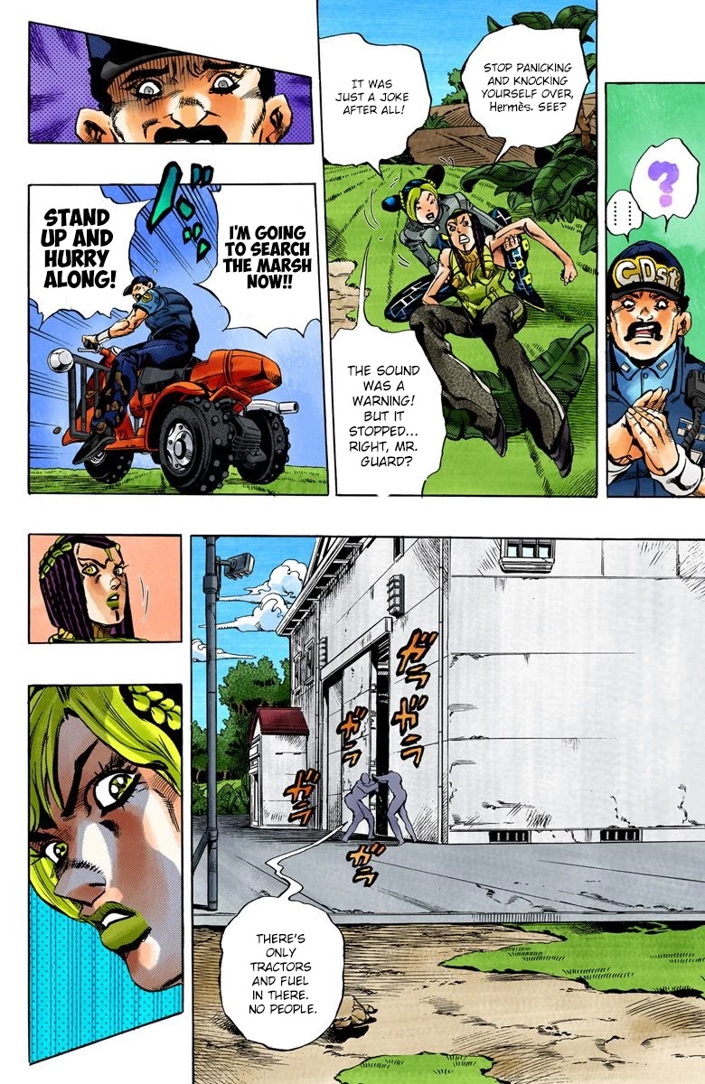 JoJo's Bizarre Adventure Part 6 - Stone Ocean (Official Colored) chapter 27 page 9