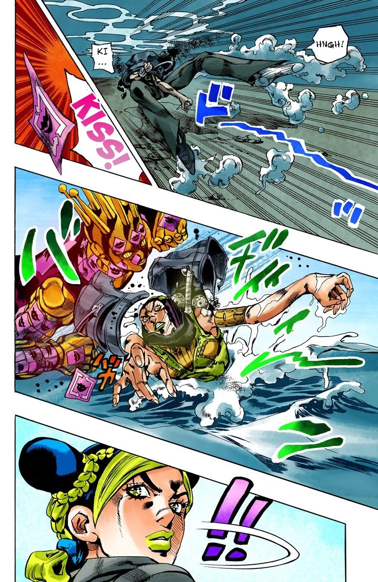 JoJo's Bizarre Adventure Part 6 - Stone Ocean (Official Colored) chapter 28 page 14