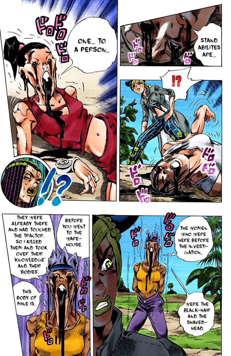 JoJo's Bizarre Adventure Part 6 - Stone Ocean (Official Colored) chapter 30 page 11