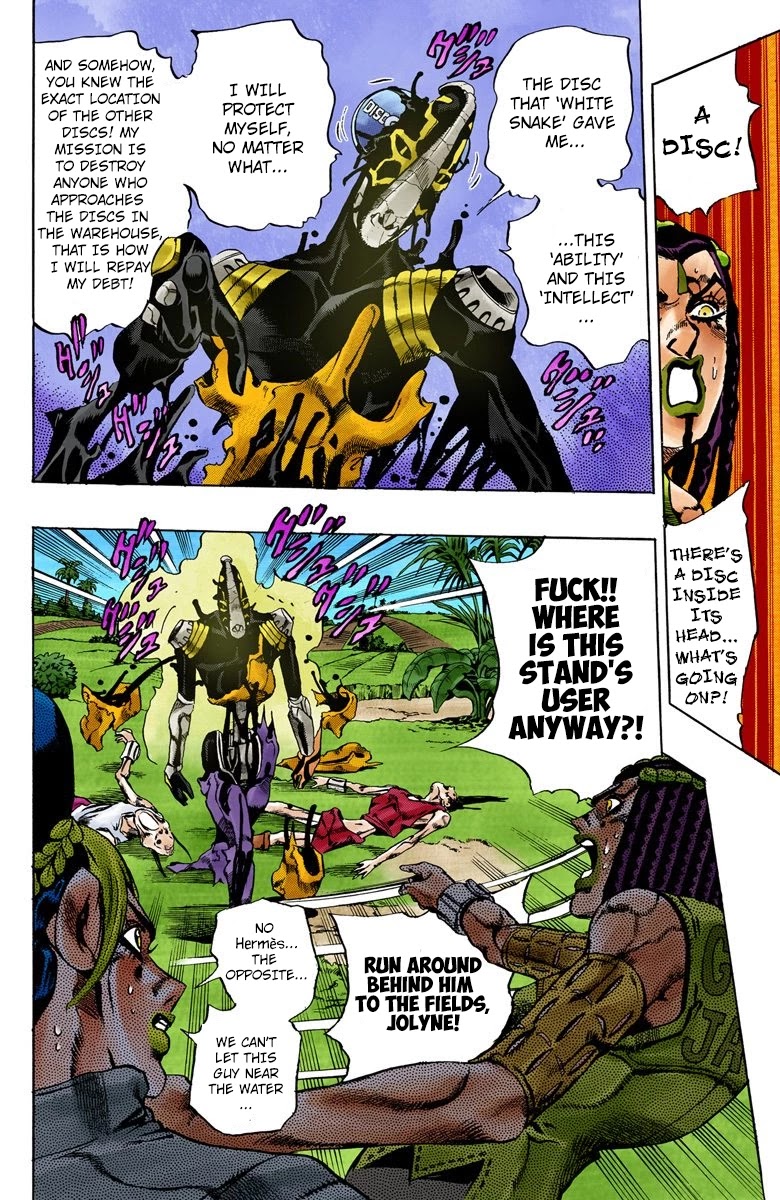 JoJo's Bizarre Adventure Part 6 - Stone Ocean (Official Colored) chapter 30 page 13