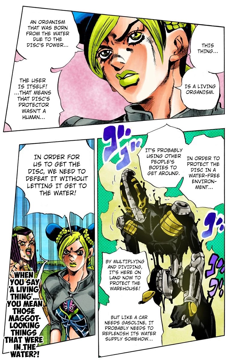 JoJo's Bizarre Adventure Part 6 - Stone Ocean (Official Colored) chapter 30 page 14