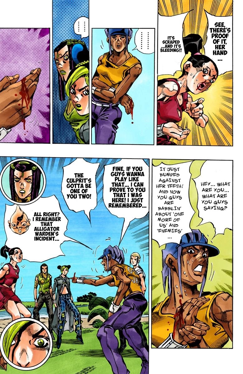 JoJo's Bizarre Adventure Part 6 - Stone Ocean (Official Colored) chapter 30 page 3