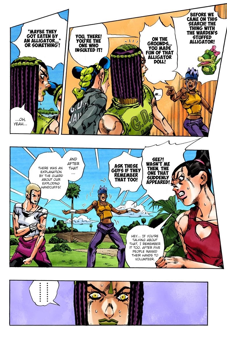 JoJo's Bizarre Adventure Part 6 - Stone Ocean (Official Colored) chapter 30 page 4