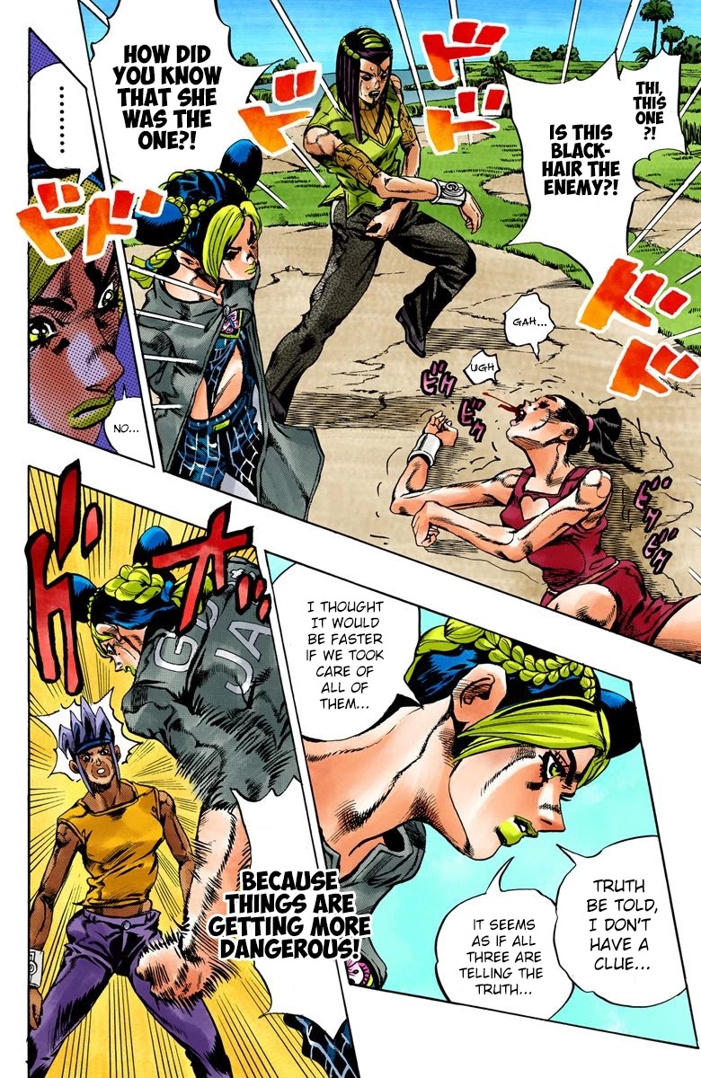 JoJo's Bizarre Adventure Part 6 - Stone Ocean (Official Colored) chapter 30 page 6