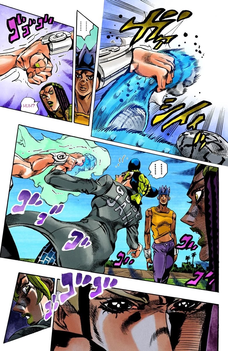 JoJo's Bizarre Adventure Part 6 - Stone Ocean (Official Colored) chapter 30 page 7