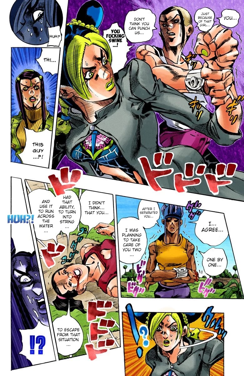 JoJo's Bizarre Adventure Part 6 - Stone Ocean (Official Colored) chapter 30 page 8