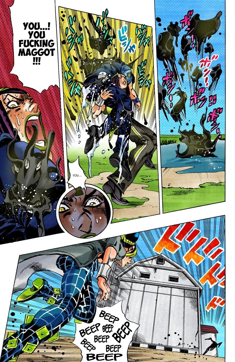 JoJo's Bizarre Adventure Part 6 - Stone Ocean (Official Colored) chapter 31 page 11