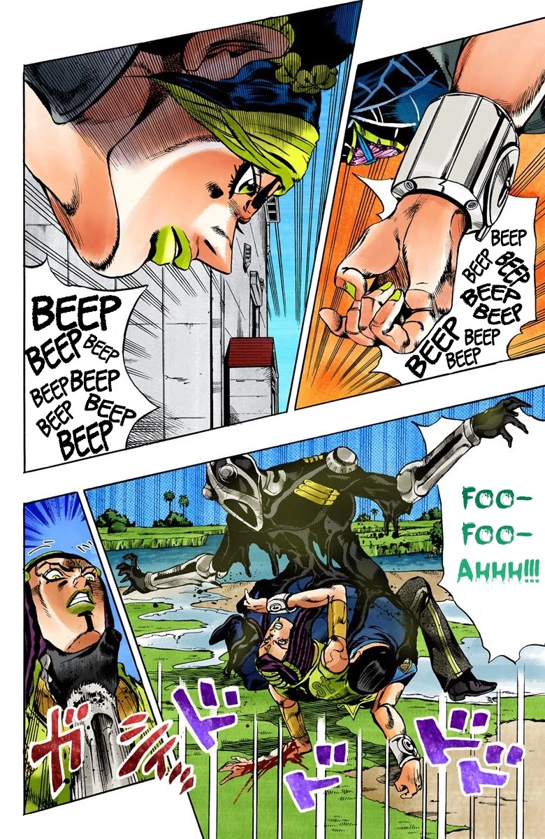 JoJo's Bizarre Adventure Part 6 - Stone Ocean (Official Colored) chapter 31 page 12