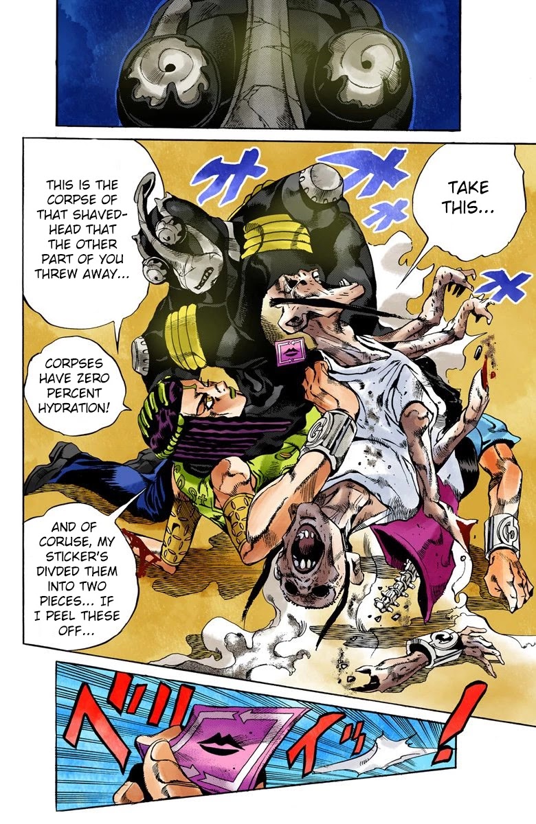 JoJo's Bizarre Adventure Part 6 - Stone Ocean (Official Colored) chapter 31 page 14