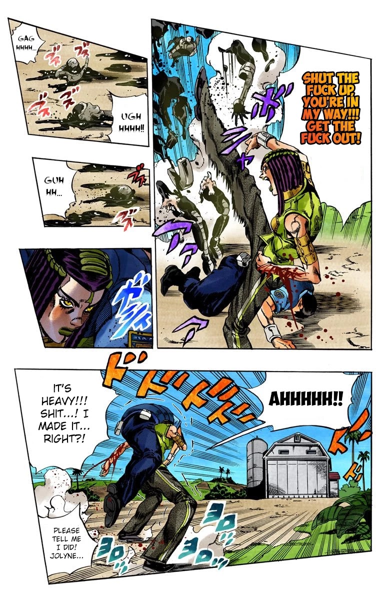 JoJo's Bizarre Adventure Part 6 - Stone Ocean (Official Colored) chapter 31 page 17