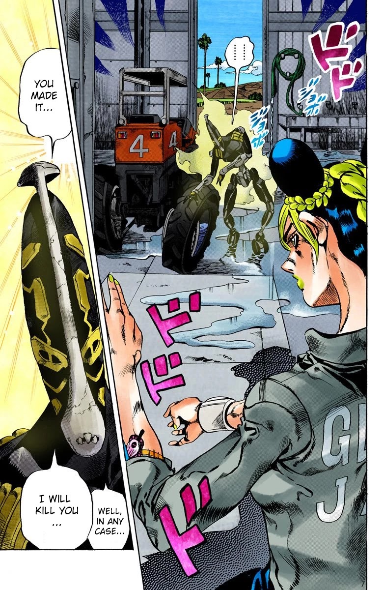 JoJo's Bizarre Adventure Part 6 - Stone Ocean (Official Colored) chapter 31 page 19