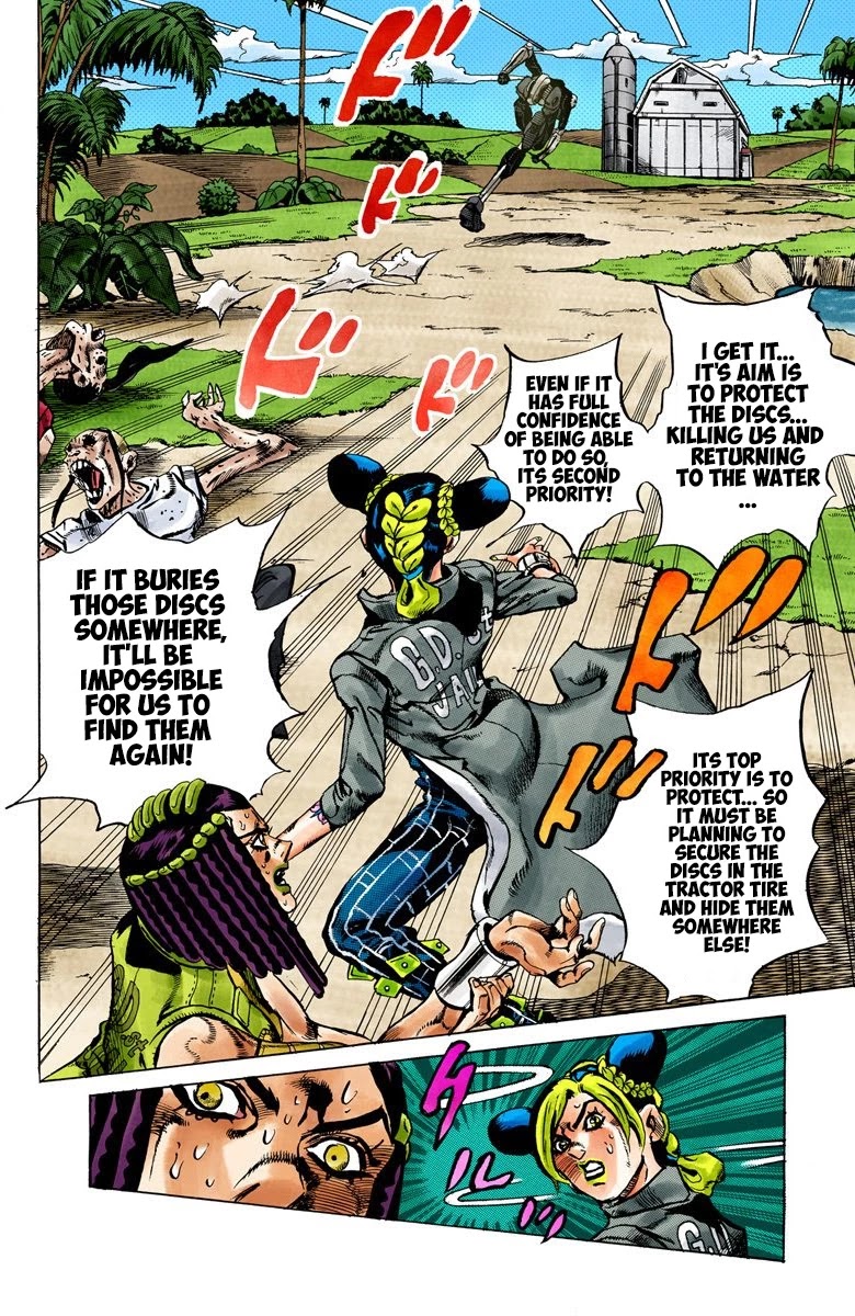 JoJo's Bizarre Adventure Part 6 - Stone Ocean (Official Colored) chapter 31 page 2