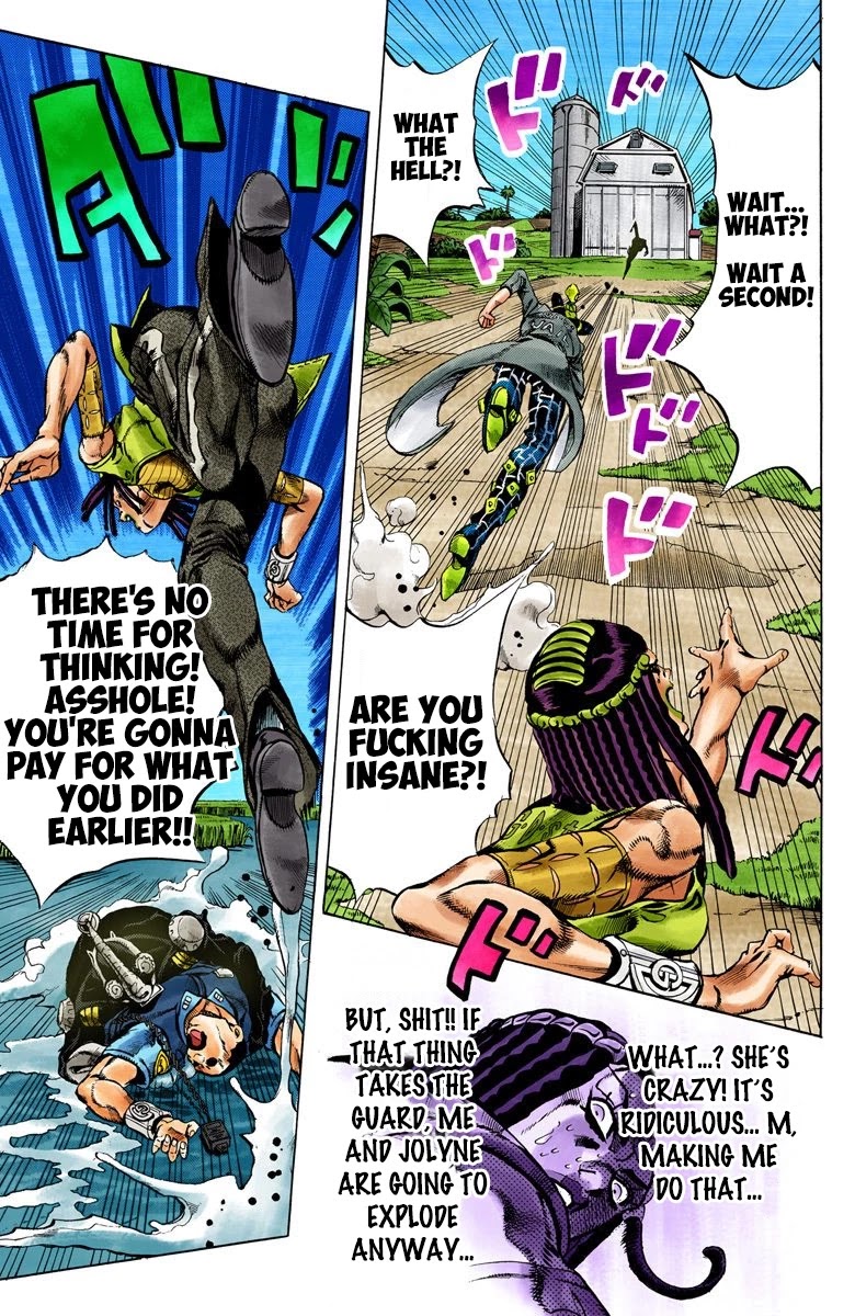 JoJo's Bizarre Adventure Part 6 - Stone Ocean (Official Colored) chapter 31 page 5