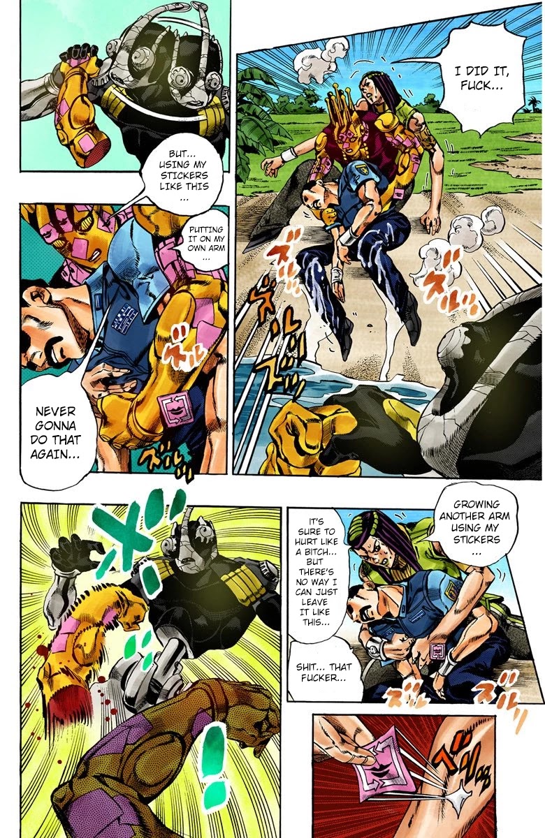 JoJo's Bizarre Adventure Part 6 - Stone Ocean (Official Colored) chapter 31 page 8