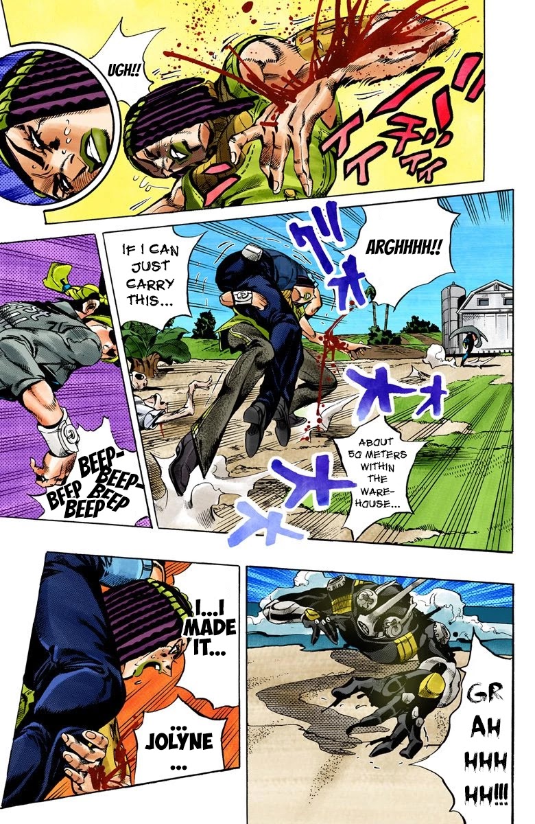 JoJo's Bizarre Adventure Part 6 - Stone Ocean (Official Colored) chapter 31 page 9