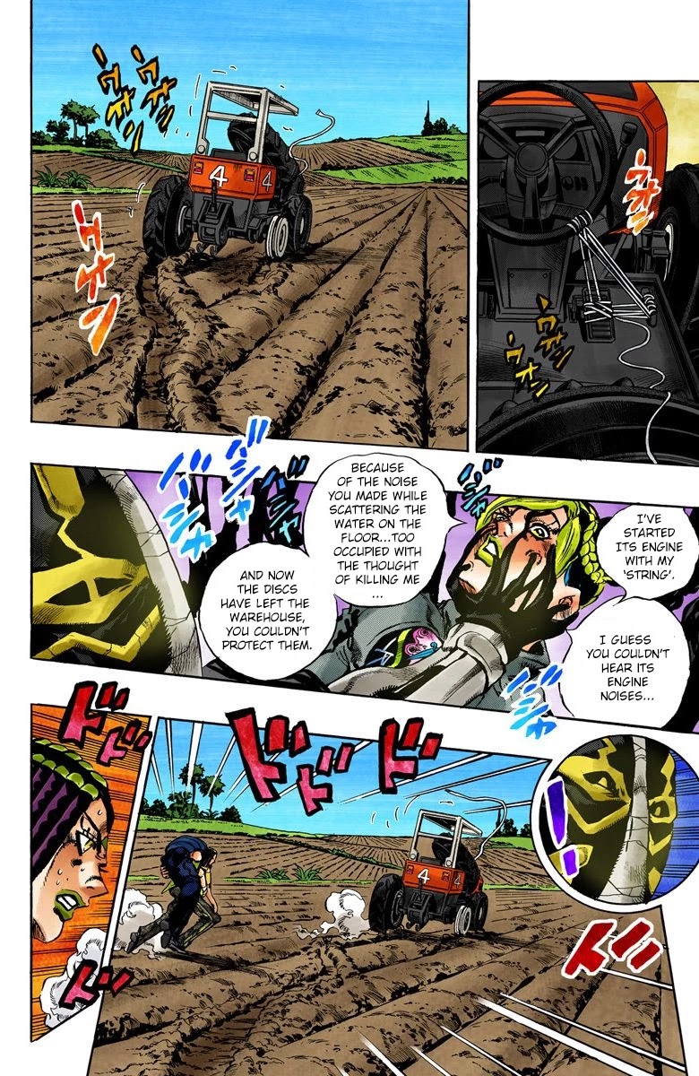 JoJo's Bizarre Adventure Part 6 - Stone Ocean (Official Colored) chapter 32 page 10