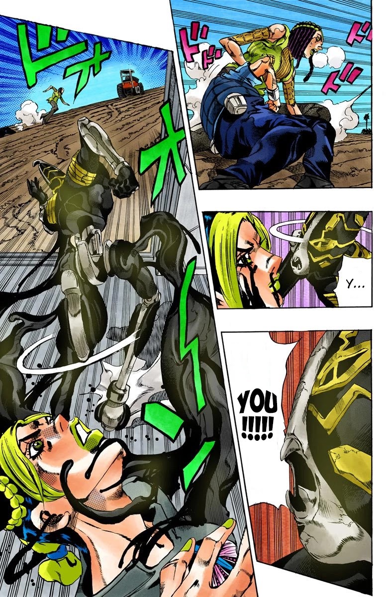 JoJo's Bizarre Adventure Part 6 - Stone Ocean (Official Colored) chapter 32 page 11