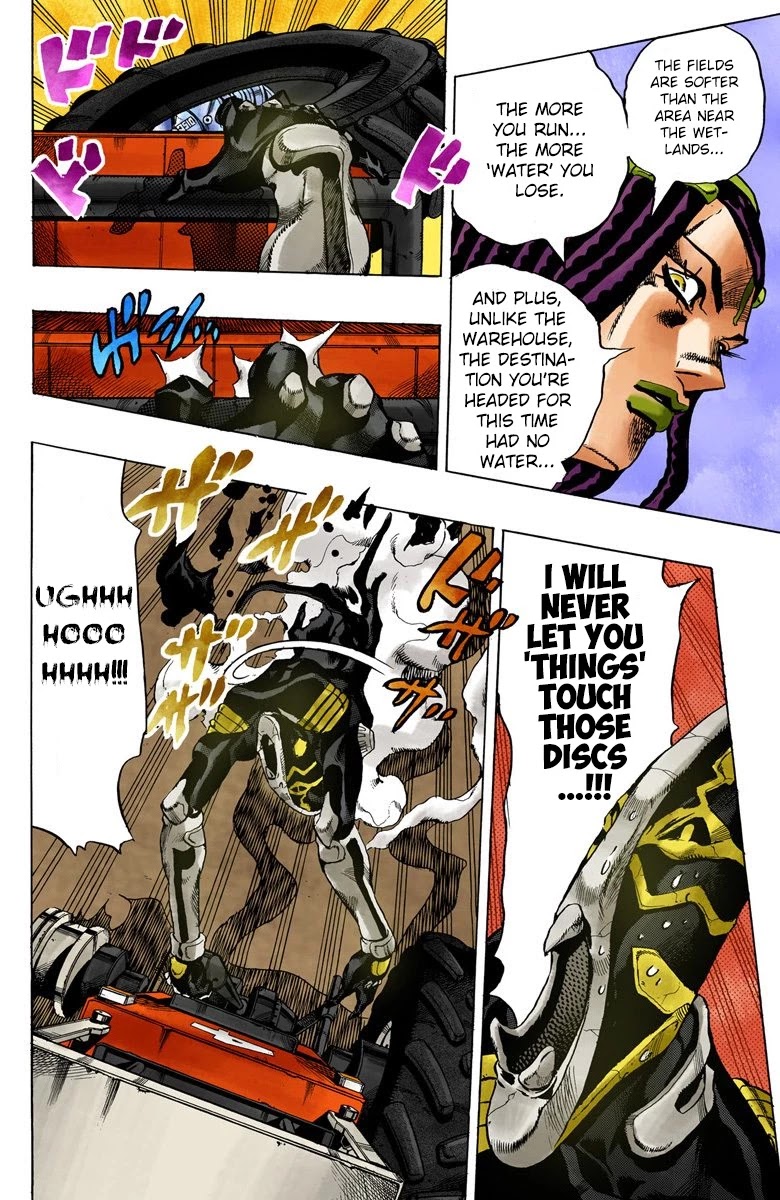 JoJo's Bizarre Adventure Part 6 - Stone Ocean (Official Colored) chapter 32 page 14