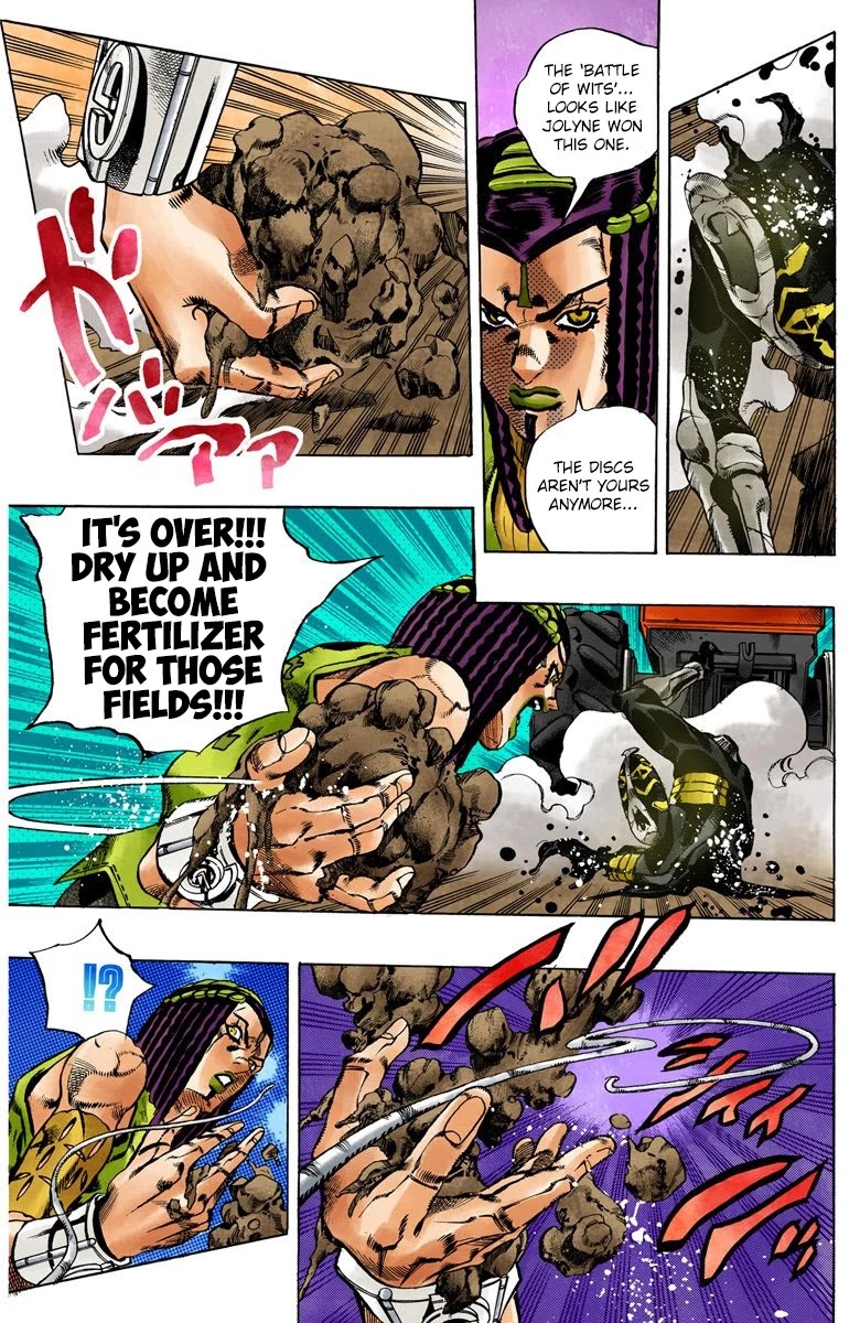 JoJo's Bizarre Adventure Part 6 - Stone Ocean (Official Colored) chapter 32 page 15