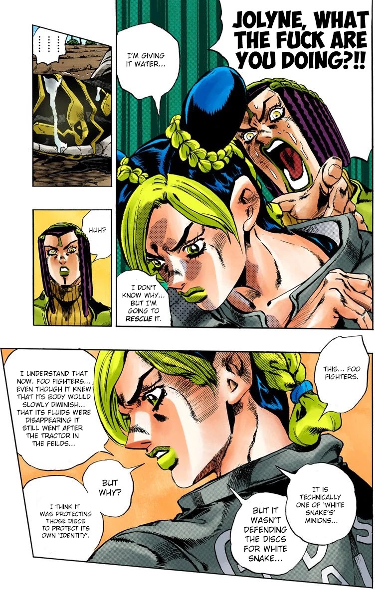 JoJo's Bizarre Adventure Part 6 - Stone Ocean (Official Colored) chapter 32 page 17