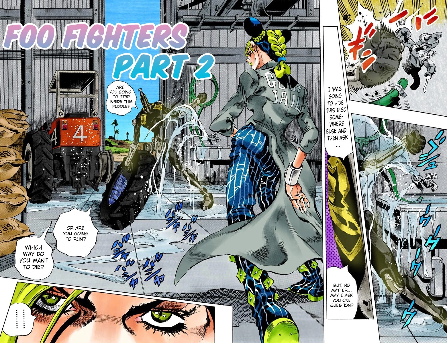 JoJo's Bizarre Adventure Part 6 - Stone Ocean (Official Colored) chapter 32 page 2