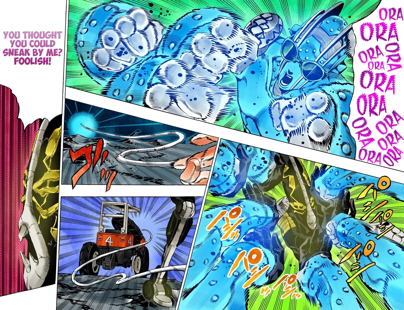 JoJo's Bizarre Adventure Part 6 - Stone Ocean (Official Colored) chapter 32 page 5