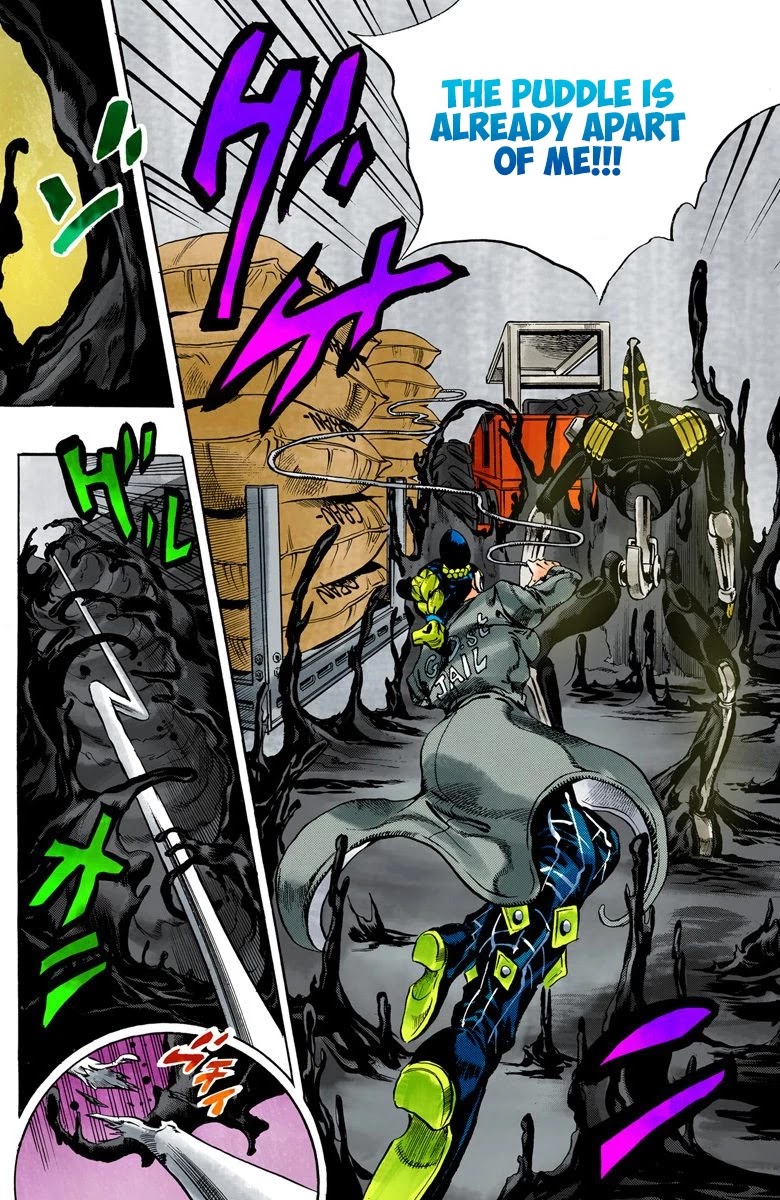 JoJo's Bizarre Adventure Part 6 - Stone Ocean (Official Colored) chapter 32 page 6