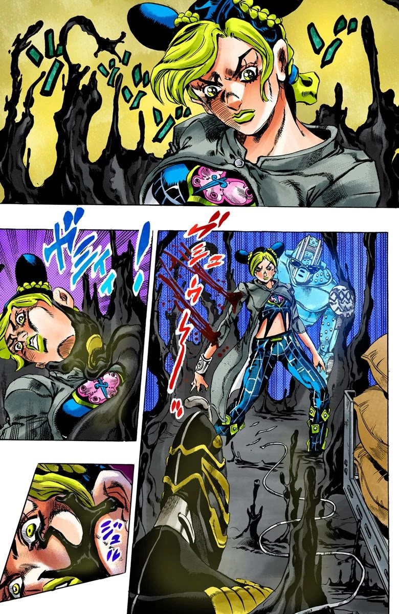 JoJo's Bizarre Adventure Part 6 - Stone Ocean (Official Colored) chapter 32 page 7