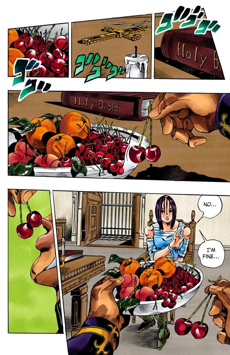 JoJo's Bizarre Adventure Part 6 - Stone Ocean (Official Colored) chapter 34 page 11