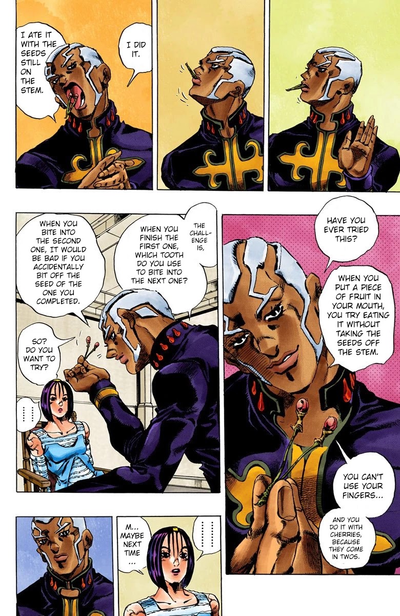 JoJo's Bizarre Adventure Part 6 - Stone Ocean (Official Colored) chapter 34 page 13