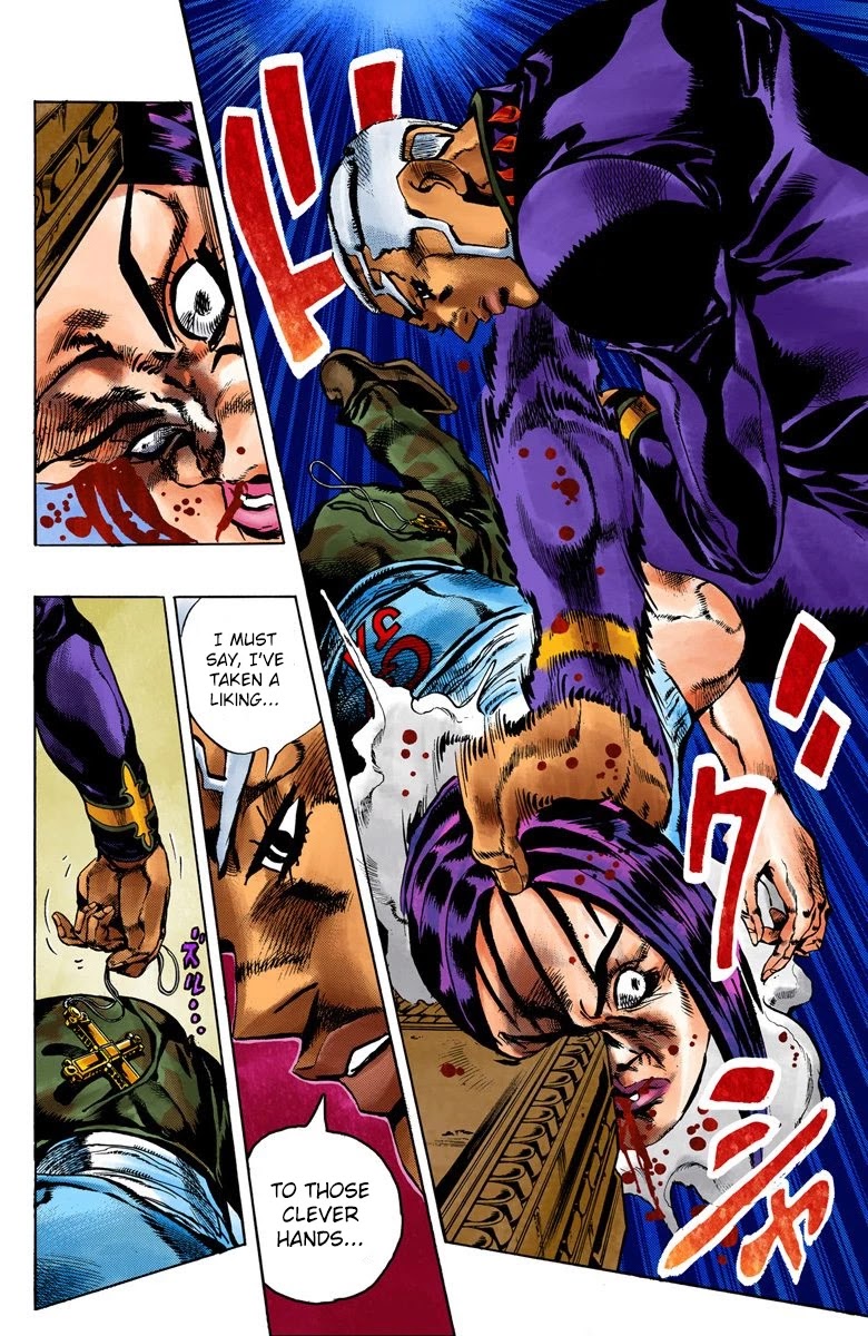 JoJo's Bizarre Adventure Part 6 - Stone Ocean (Official Colored) chapter 34 page 15