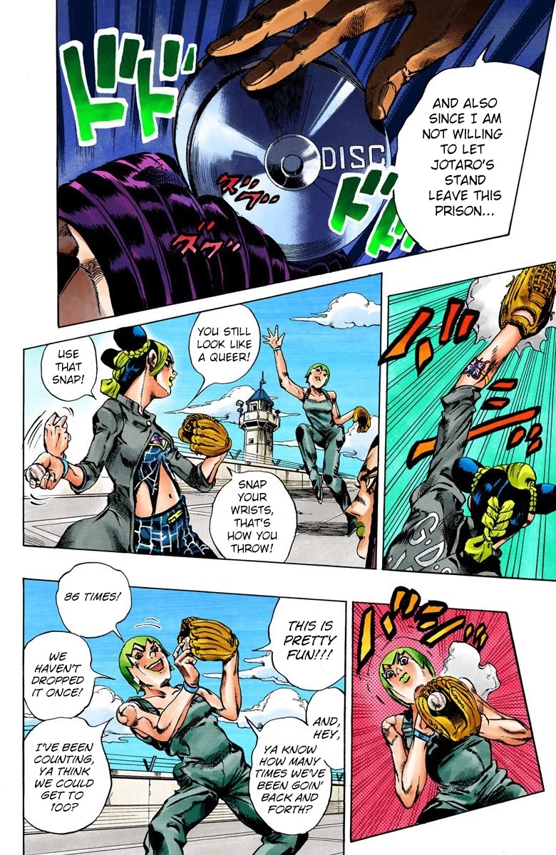 JoJo's Bizarre Adventure Part 6 - Stone Ocean (Official Colored) chapter 34 page 17