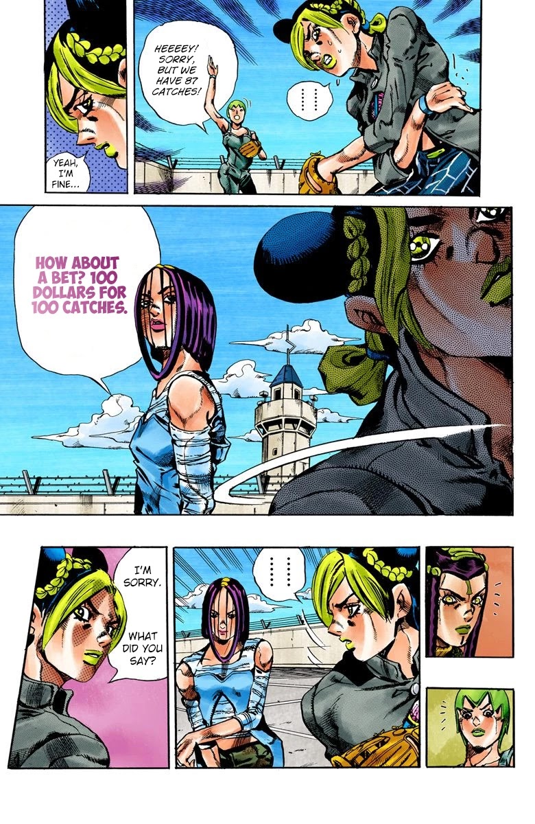 JoJo's Bizarre Adventure Part 6 - Stone Ocean (Official Colored) chapter 34 page 20