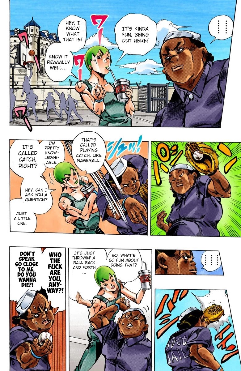 JoJo's Bizarre Adventure Part 6 - Stone Ocean (Official Colored) chapter 34 page 3