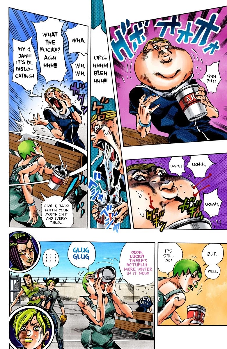 JoJo's Bizarre Adventure Part 6 - Stone Ocean (Official Colored) chapter 34 page 9