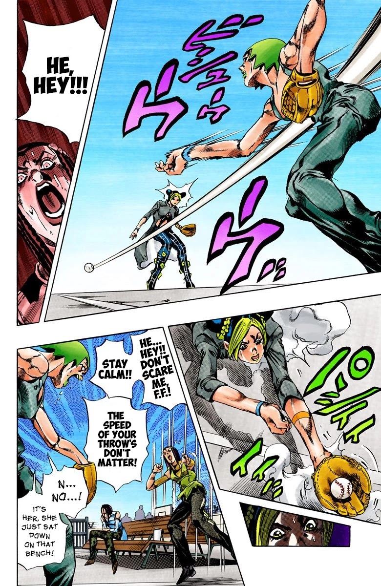 JoJo's Bizarre Adventure Part 6 - Stone Ocean (Official Colored) chapter 35 page 10