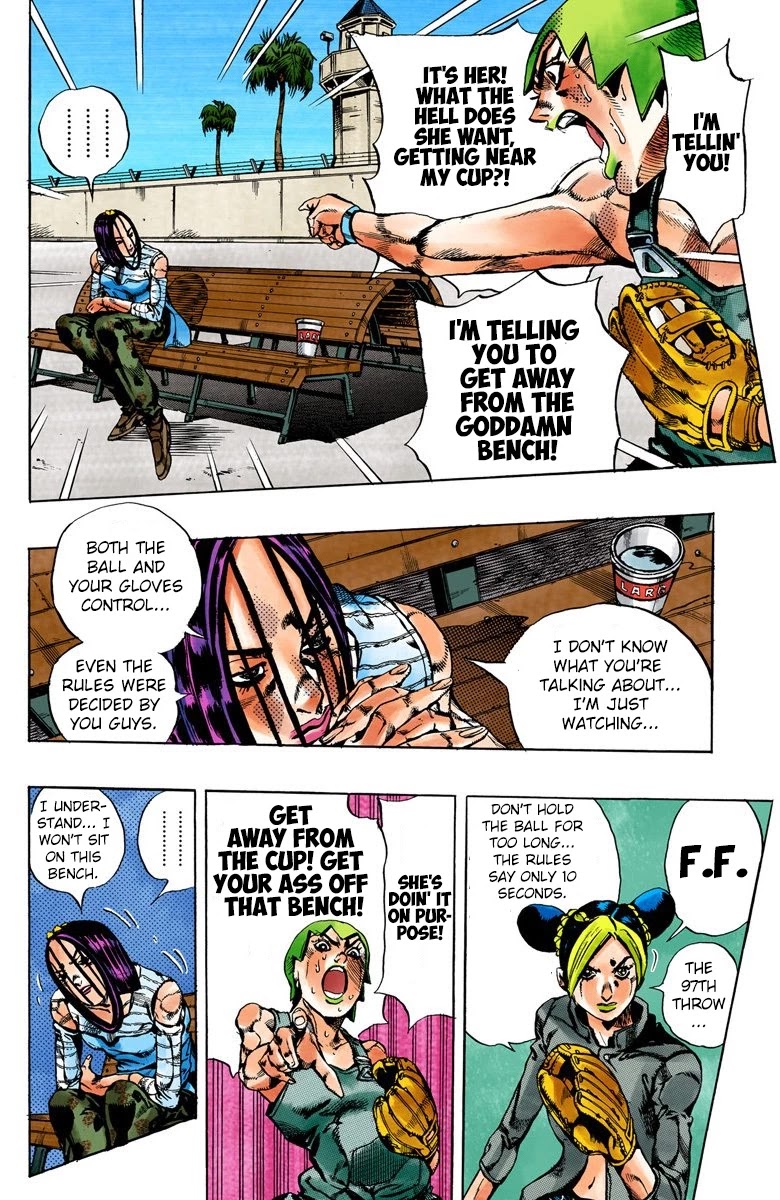 JoJo's Bizarre Adventure Part 6 - Stone Ocean (Official Colored) chapter 35 page 12