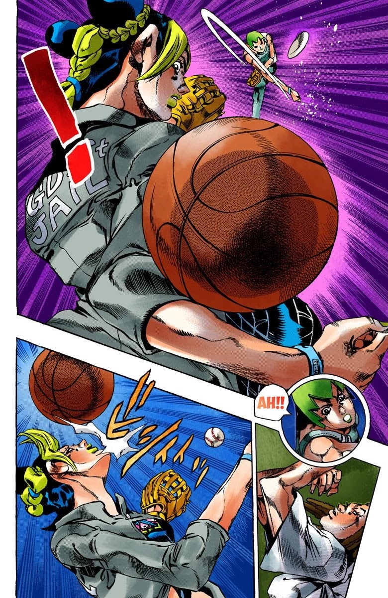 JoJo's Bizarre Adventure Part 6 - Stone Ocean (Official Colored) chapter 35 page 14