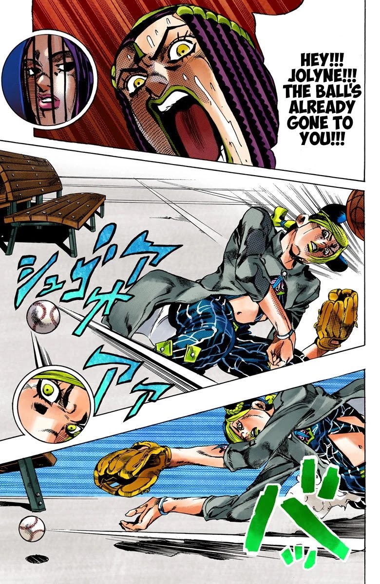 JoJo's Bizarre Adventure Part 6 - Stone Ocean (Official Colored) chapter 35 page 15